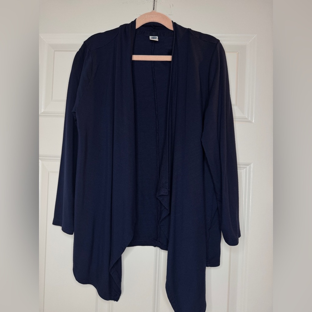 Like New - Kids Navy Open Cardigan